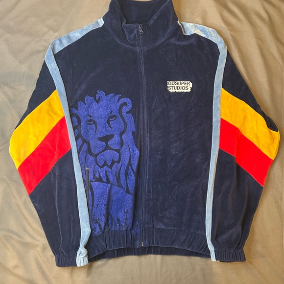 KidSuper Studios X Modelo Velvet Track Jacket (GREAT CONDITION) RARE - Picture 3 of 10